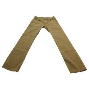 J.CREW The Sutton Pants Mens 31x32 Brown 5-Pockets Comfort Straight Leg A8933